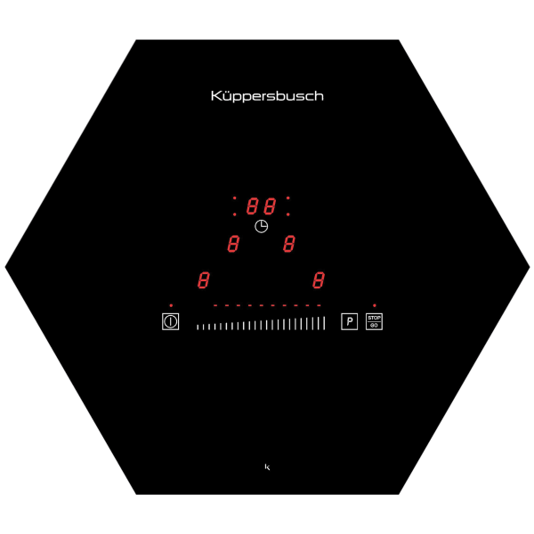 Индукционная варочная поверхность - соты Kuppersbusch EKWI 3740.0 W