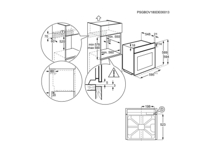 Духовой шкаф Electrolux EOD5H70Z