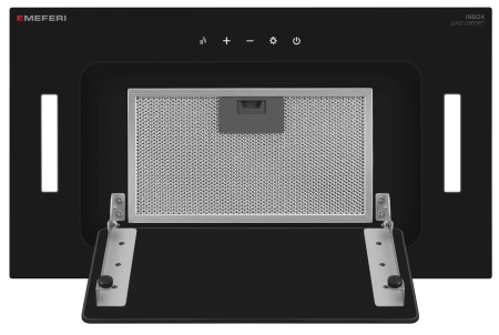 Вытяжка полновстраиваемая Meferi INBOX52BK GLASS COMFORT