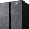 Холодильник Weissgauff WSBS 600 NoFrost Inverter Rock Glass
