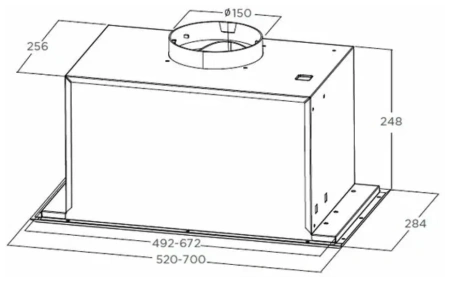 Вытяжка Midea MH60I550GW