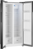 Холодильник Weissgauff WSBS 500 Inverter NoFrost Beige Glass