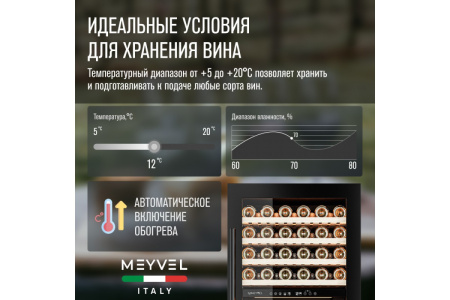 Винный шкаф Meyvel MV99PRO-KBT2