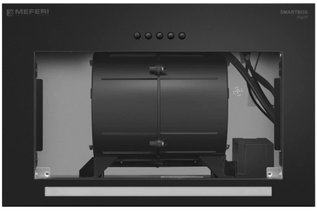 Полновстраиваемая вытяжка Meferi SMARTBOX45BK POWER