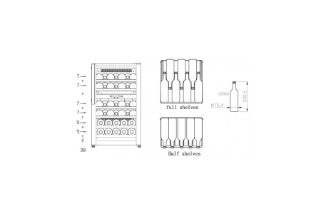 Винный шкаф Vestfrost Solutions W 32