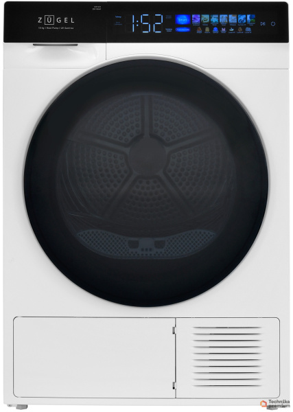 Сушильная машина ZUGEL ZDF100HP Heat Pump