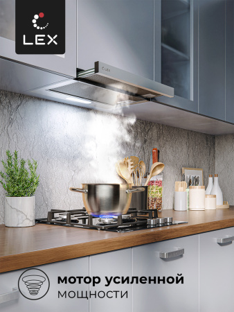 кухонная вытяжка LEX HONVER 600 INOX