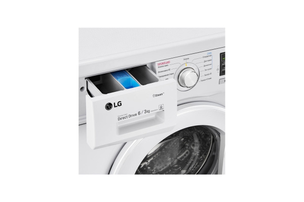 Стирально-сушильная машина LG F1296CDS0X