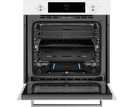 Газовый духовой шкаф Weissgauff WGO 702 D White Glass
