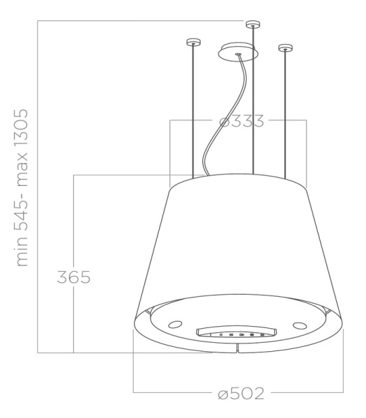 Вытяжка Elica EASY UX IX/F/50