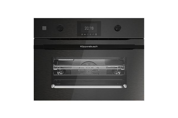 Компактный духовой шкаф с микроволнами Kuppersbusch CBM 6350.0 GPH 6 Black Steel