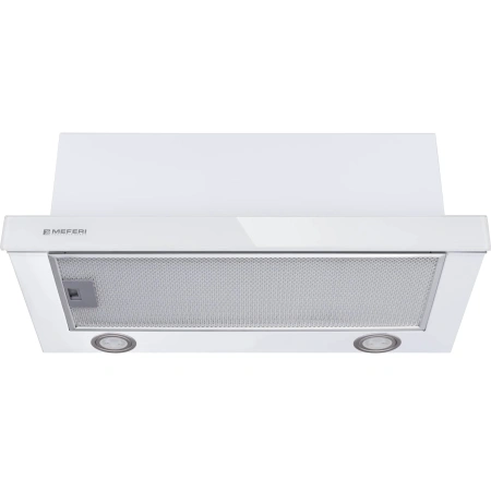 Телескопическая вытяжка MEFERI SLIDEBOX60WH GLASS ULTRA