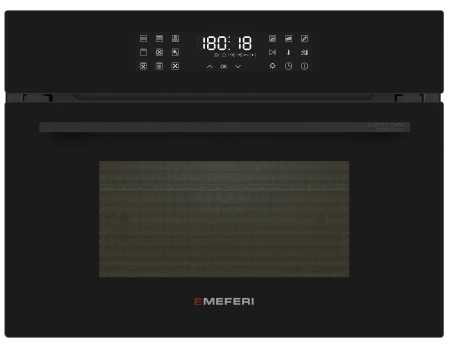 Духовой шкаф электрический Meferi MEO609BK MICROWAVE