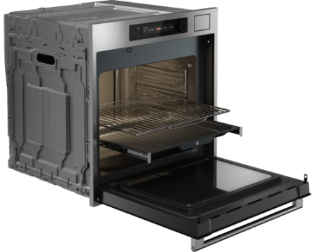 Духовой шкаф с функцией пароварки и СВЧ Asko OCSM66SSH