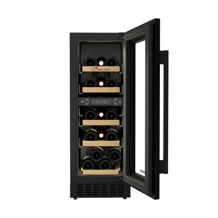 Винный шкаф встраиваемый Libhof Connoisseur CXD-16 Black