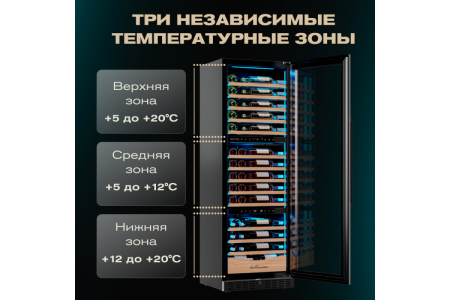 Винный шкаф Meyvel MV98-KBT3 (Slim)