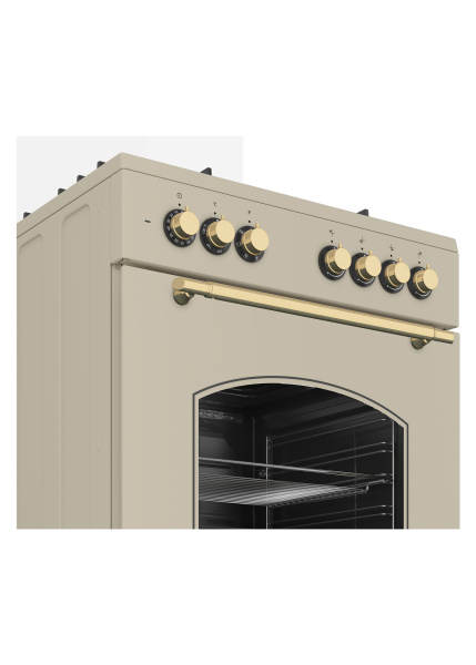 Комбинированная плита Beko FSE61130DCR