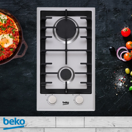 Газовая варочная поверхность Beko HDCG 32221 FX