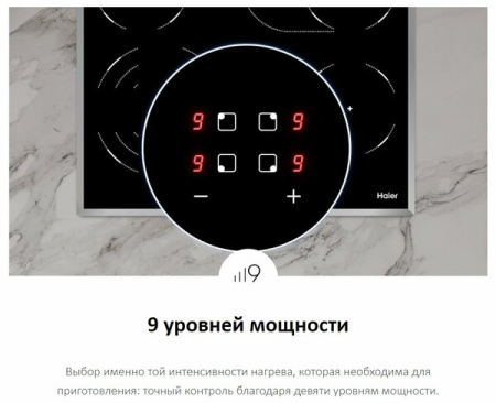 Стеклокерамическая варочная поверхность Haier HHY-C64TOFB