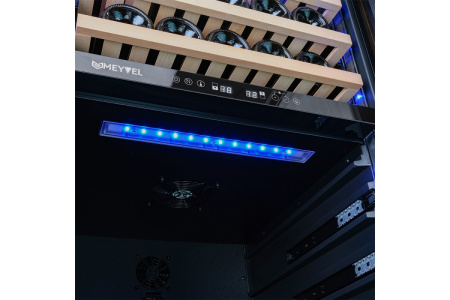 Винный шкаф Meyvel MV77PRO-KBT2 (Тёмный шоколад)
