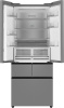 Холодильник Weissgauff WFD 450 Built-in Inverter NoFrost Inox