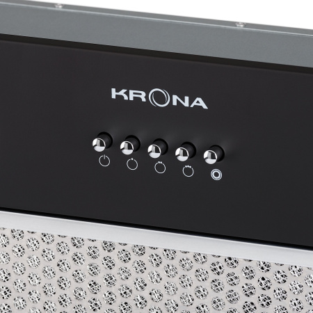 Вытяжка кухонная KRONA SELINA 600 black PB