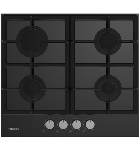 Газовая варочная панель Hotpoint HG 61F/BK