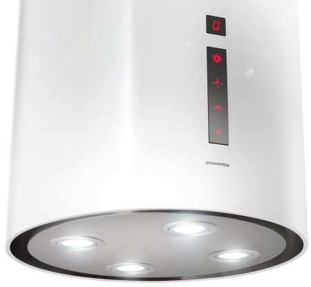 Вытяжка Maunfeld Lee Isla (sensor) 39 белый