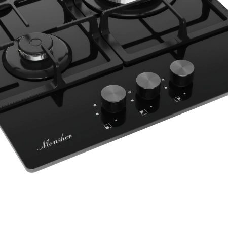 Газовая варочная панель Monsher MGG 43 Noir