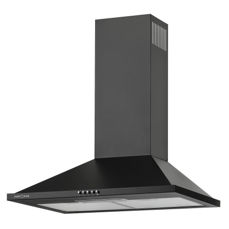 Вытяжка кухонная KRONA BELLA 600 BLACK push button