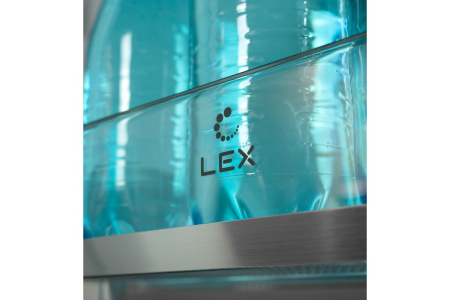 Холодильник двухкамерный отдельностоящий с инвертором LEX LSB530BLID wind