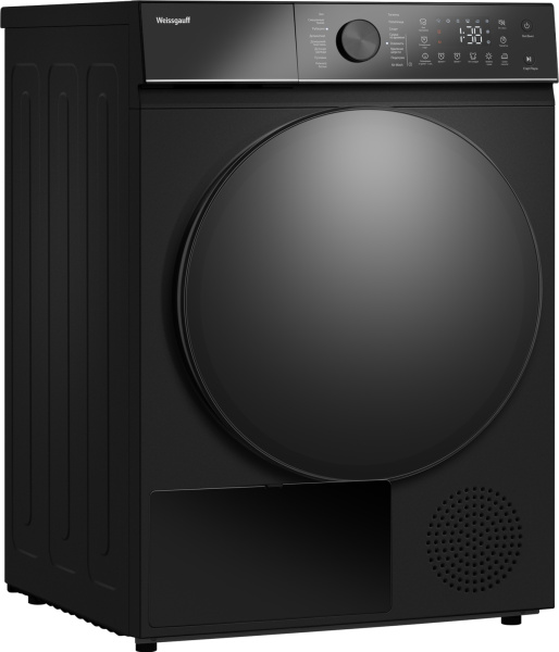 Сушильная машина Weissgauff WD 5910 Heat Pump Matt Black