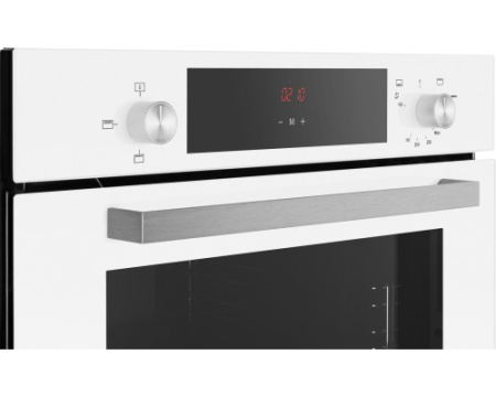 Газовый духовой шкаф Weissgauff WGO 702 D White Glass