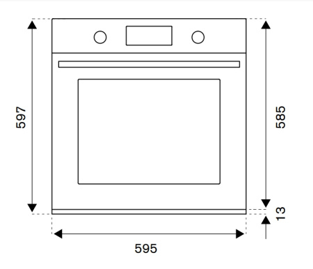 Духовой шкаф Bertazzoni F6011MODPLZ