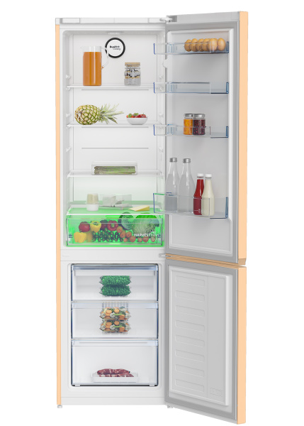 Холодильник Beko HarvestFresh B1RCNK402SB бежевый