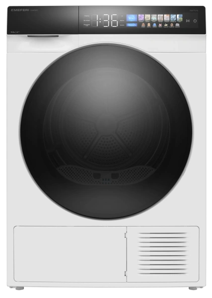 Сушильная машина с инвертором и тепловым насосом Meferi MDR1016WH HP COMFORT