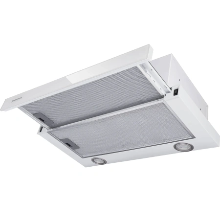 Телескопическая вытяжка MEFERI SLIDEBOX60WH GLASS ULTRA