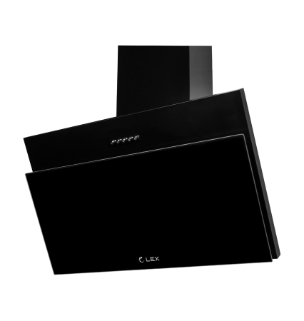 Наклонная кухонная вытяжка LEX Luka 500 Black