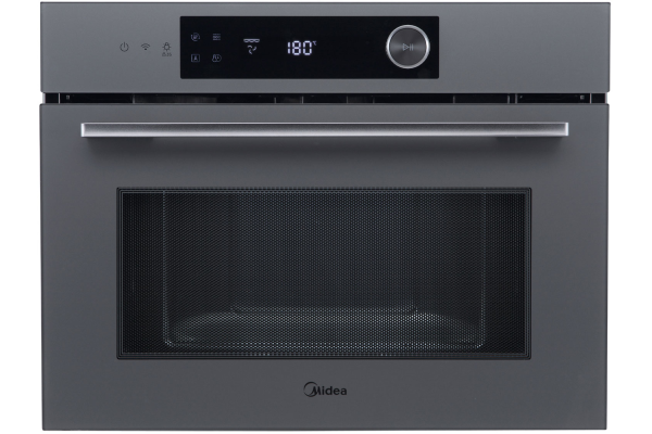 Компактный духовой шкаф с СВЧ Midea MCO82007MGG-I