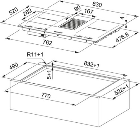 Варочная панель Franke FMY 839 HI 2.0