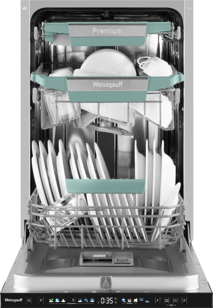 Посудомоечная машина Weissgauff BDW 4160 Ultra Real Autoopen Infolight