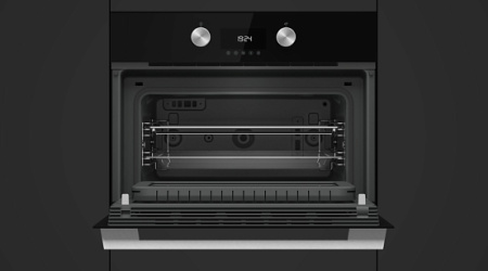Встраиваемая микроволновая печь с грилем Teka MLC 8440 NIGHT RIVER BLACK