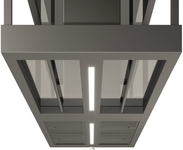 Островная вытяжка Faber T-SHELF EV8 TITANIUM MATT A180 325.0617.018