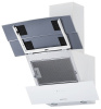 Наклонная вытяжка KRONA INGA 600 white sensor