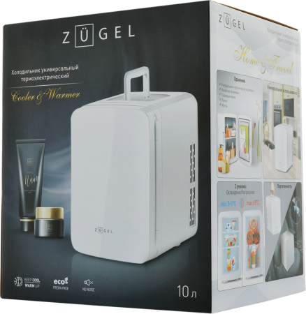 Косметический универсальный холодильник ZUGEL ZCR-003W