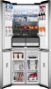 Холодильник Weissgauff WCD 480 Total NoFrost Inverter Silk Inox Built-in