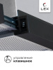 кухонная вытяжка LEX HONVER 500 BLACK