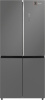 Холодильник Weissgauff WCD 590 NoFrost Inverter Premium EcoFresh Bru Steel Glass