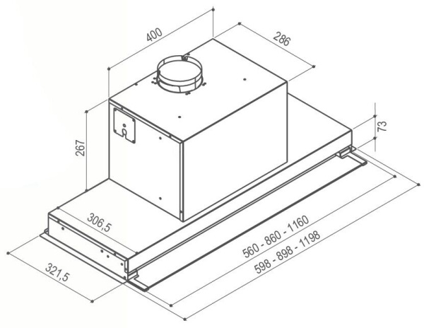 вытяжка Faber ILMA X A90 110.0456.294