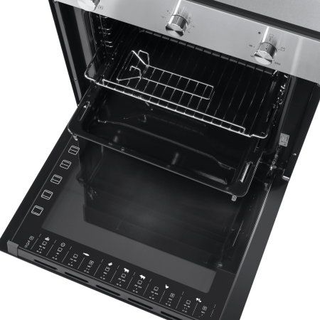 Шкаф духовой газоэлектрический Maunfeld  EOGC604S Slim